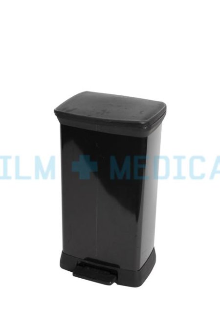 Black Clinical Waste Bin